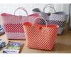 Vietnamese Large Imitation Rattan Handled Storage and Grocery Basket