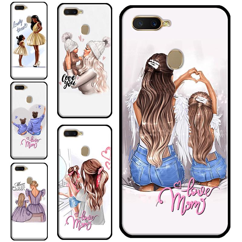 

Чехол для телефона «Супер мама, девочка, сын, дочка» для OPPO A15 A3S A5S A52 A72 A54 A74 A94 A83 A91 A93 A5 A9 A31 A53 A53S 2020 OPPO A15