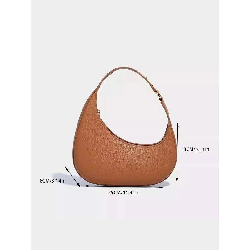 Fashi Niche Design Irregular Crescent Mo Bag High-end Armpit Bag