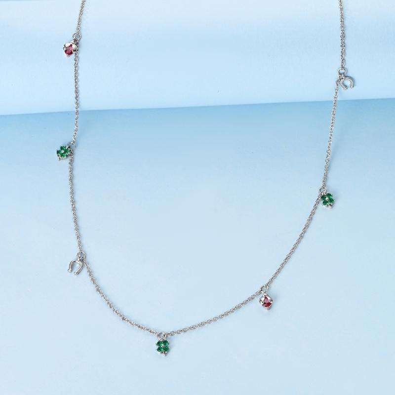 Collana Argento 925 Dreamcatcher Piastra Pittorica Collana Farfalla Adatta Charms Originali Gioielli Raffinati Fai da Te Moda Donna