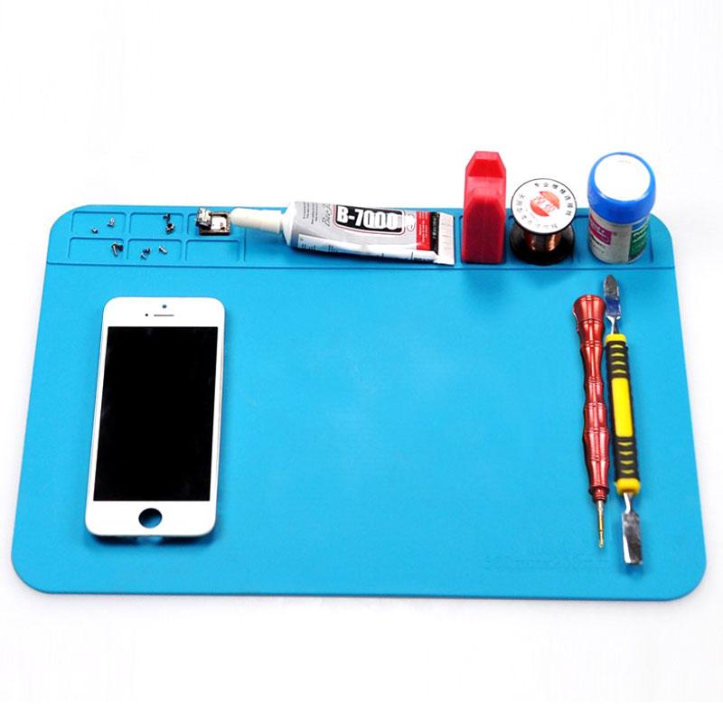 Heat Insulation Soldering Mat Computer Phone Repair Tools Kit Working Repair Pad