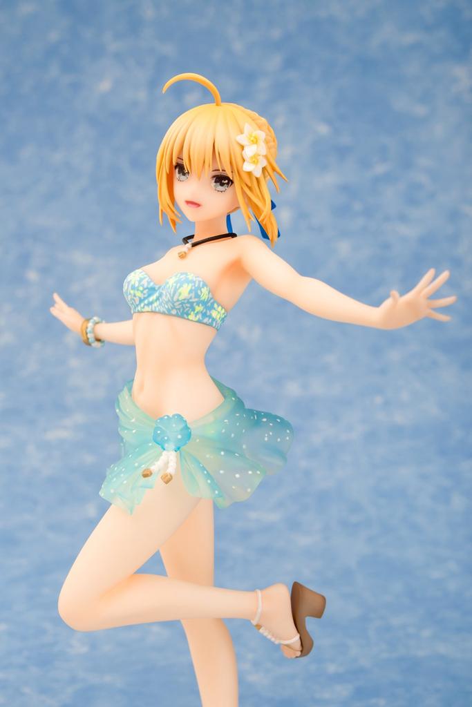 Funny Knights Artoria Pendragon Resort Vacation Scale Painted Finished Figure Fate/EXTELLA Ver. 1/8 ATBC-PVC