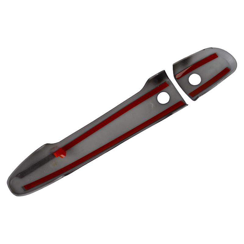 Copribracciolo Maniglia Porta Laterale con Foro Chiave Smart Nero Lucido Adatto per Mazda CX-5 SUV 2013-2017 2018