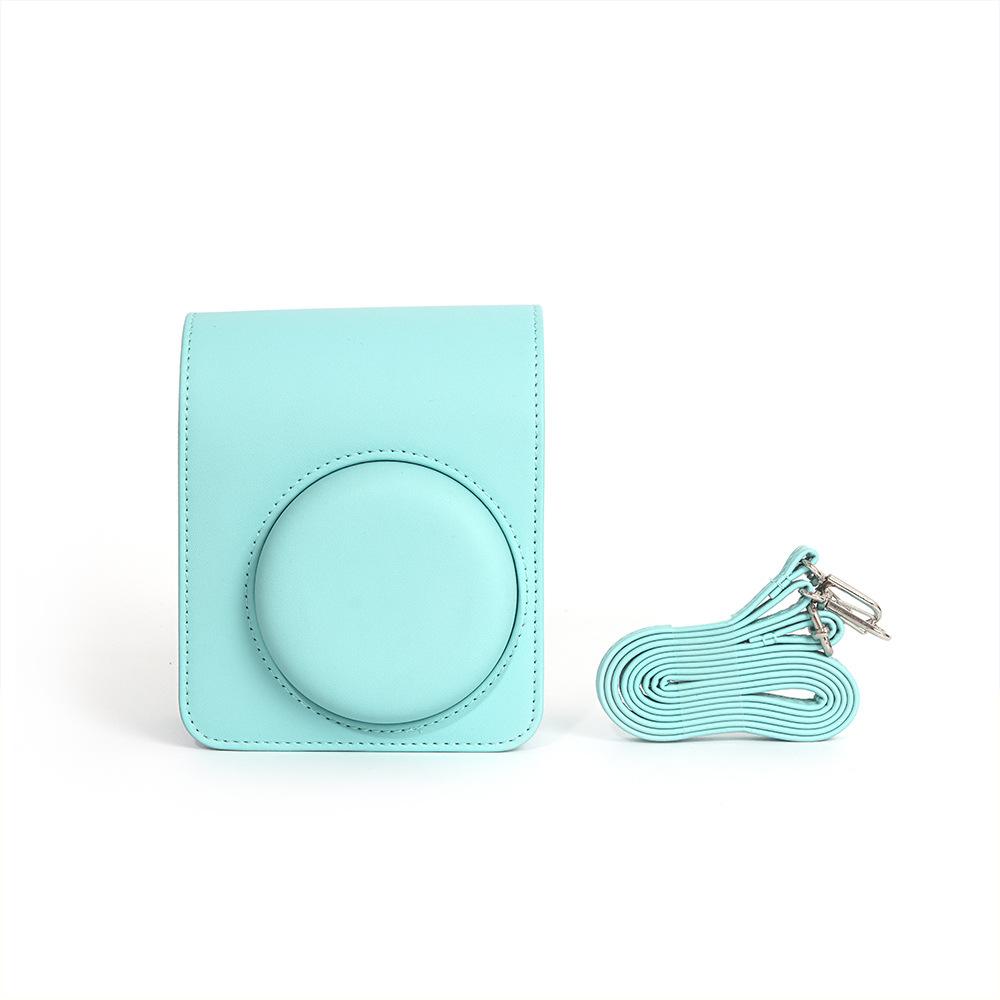 For Instax Mini 11 Camera Case PU Leather Soft Protective Case Trave Bag for Fujifilm Film Camera Bag with Shoulder Strap