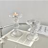 Luxury Retro Crystal Glass Candle Holder Aromatherapy Home Dinner Party Wedding Table Centerpiece Festival Gift Decor Stand