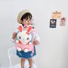 Entzückender Plüsch-Cartoon-Rucksack im koreanischen Stil für Kinder Leichtes, strapazierfähiges Nylon-Design
