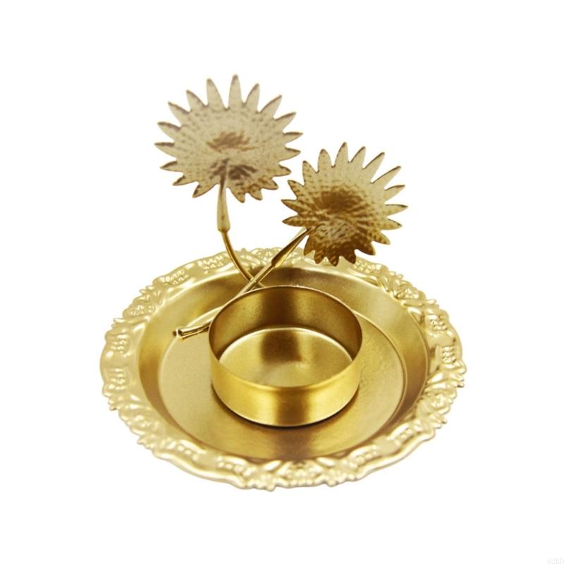 62KD Iron Holder European Leaf Butterfly Stand for Wedding Gift