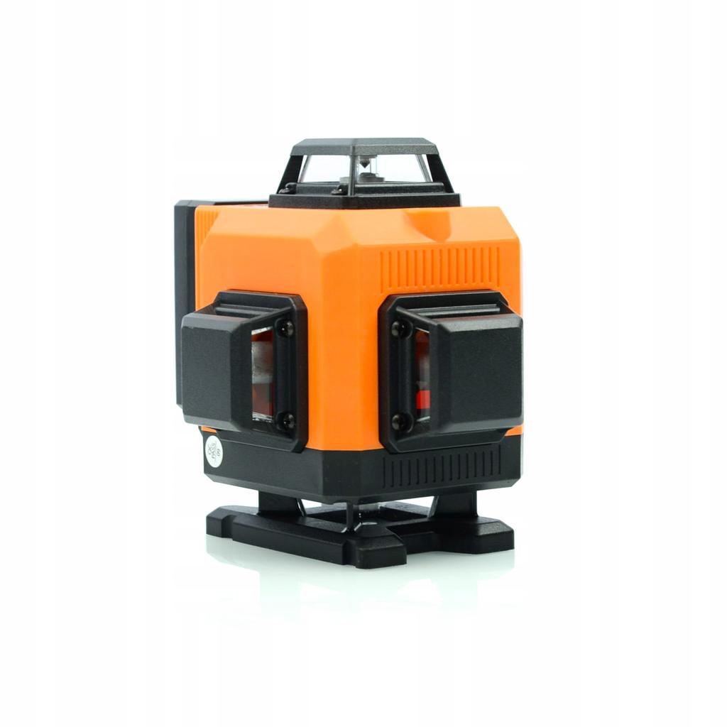 Rosfix Poziomica Laserowa Orange Tiger ROT16L – 16 Linii Laserowych | Statyw 43–120 cm | Okulary Ochronne i Zielona Tarcza