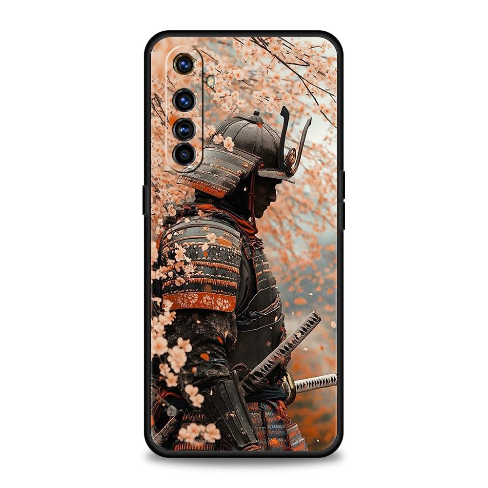 Japanese Bushido Samurai Phone Case For Realme 12 11 10 9 8 5G 7 6 GT5 GT3 GT2 Pro Plus C21 C11 C25 C35 GT Neo 2 3 3T 5 Cover