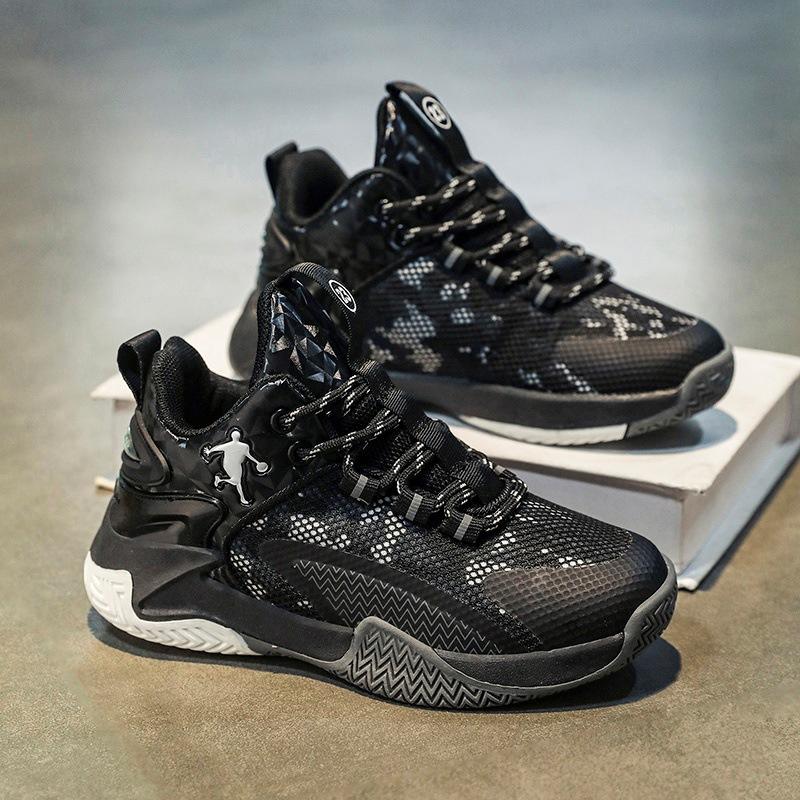 Boys Shoes 2025 Autumn New Mesh Children's Basketball Shoes Sports Shoes Medium and Older Boys' Students Mesh Shoes