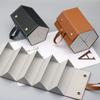 Pu Leather Foldable Sunglasses Organizer 2-6 Slots Soft Lining For Home Storage Travel Daily Use