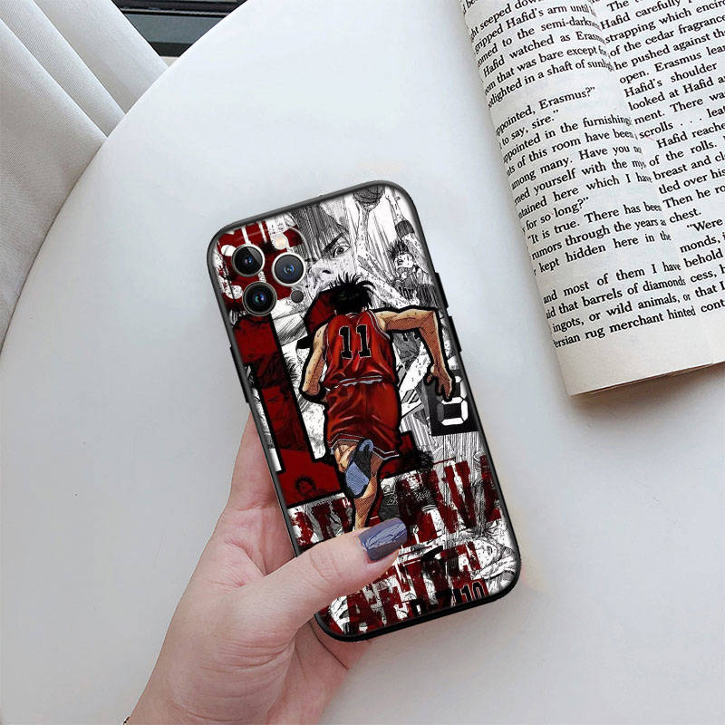 IR23 S-Slam D-Dunk Phone Shell Case for iPhone 7 8 11 12 13 14 15 16 16E XS Pro Max XR X SE