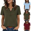 Women's casual short-sleeved blouse