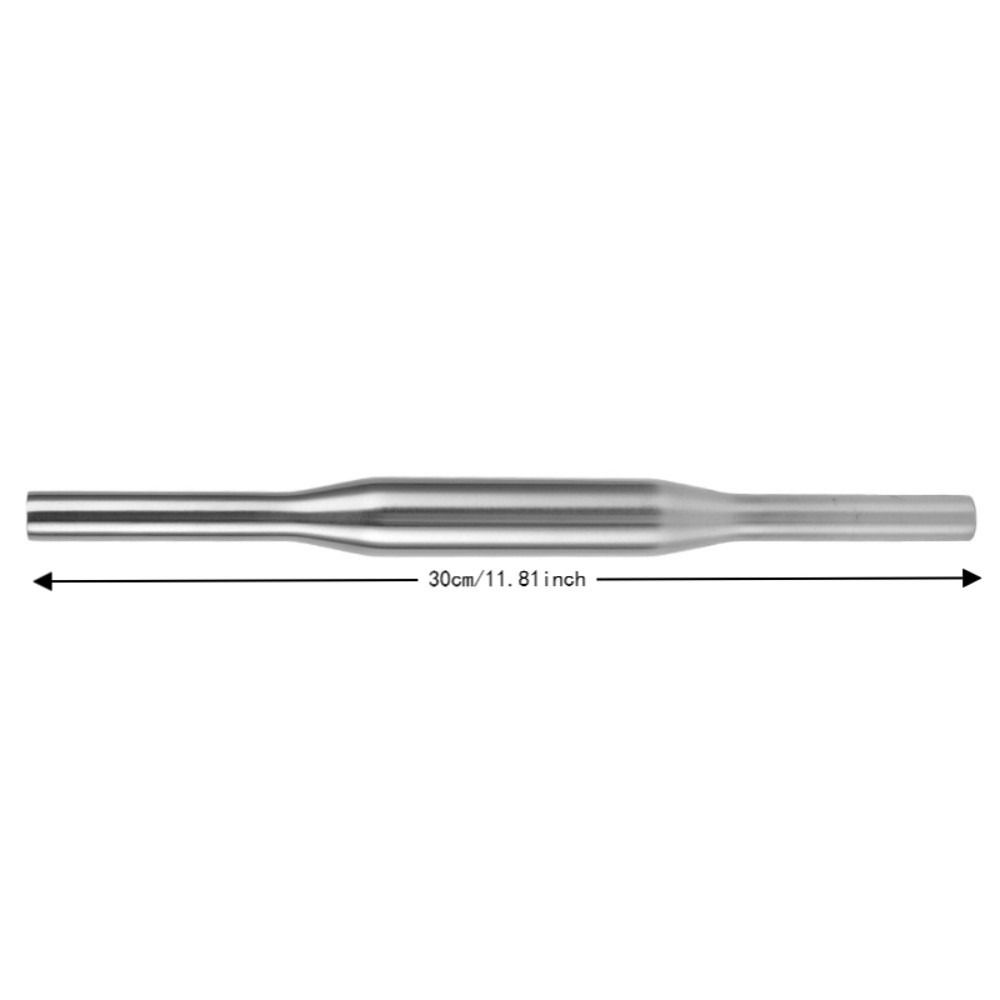 Silver Rolling Pin 304 Stainless Steel Dough Roller Durable Pizza Dough Roller  Bakery Pizzeria