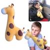Roztomilá lama, žirafa, jednorožec, dinosaurus Cestovní polštář do auta, Polštářek na bezpečnostní pás do auta, Ramenní chrániče do vozidla, Ergonomický design, Pro dospělé a děti