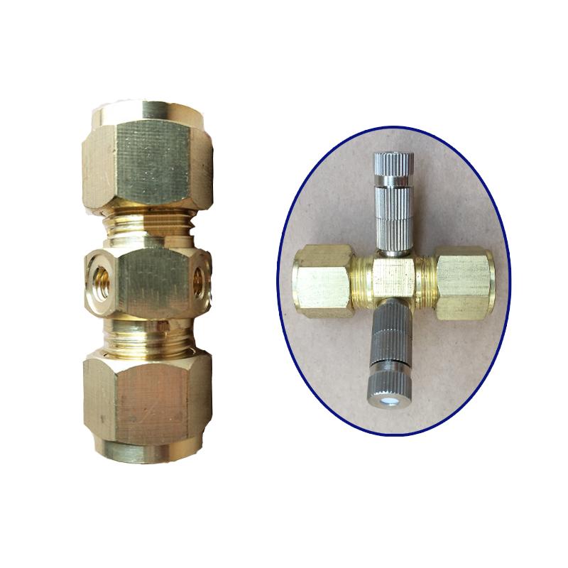 3/8 "(9.52mm) Hochdruck-Nebelkühlsystem/Staubentfernungssystem Düsenanschlussbasis