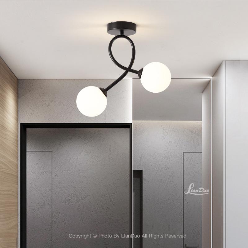 Modern Nordic Ceiling Light for Hallway, Balcony, or Entrance