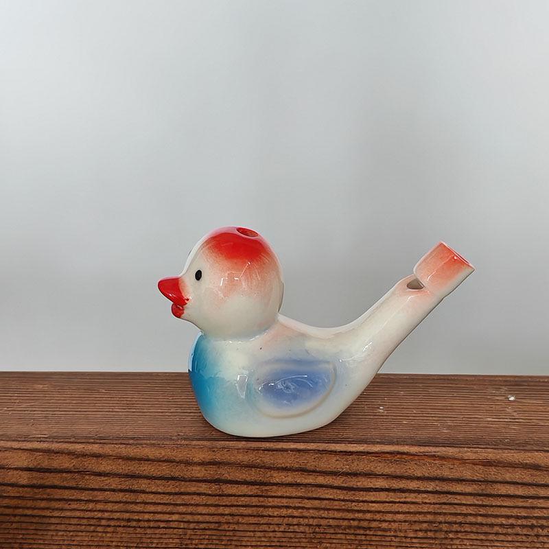 Handcrafted Ceramic Water Bird Whistle - Popular Tourist Attraction & Children's Toy