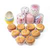 100pcs/Box Snow Lady Cake Cups - Oil Proof Paper Holder for Baked Cookies And Cakes