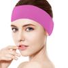 100 stycken disponibelt spa ansiktshårband Stretch non-woven mjuk hudvård hårband med bekväm stängning för skönhetssalong