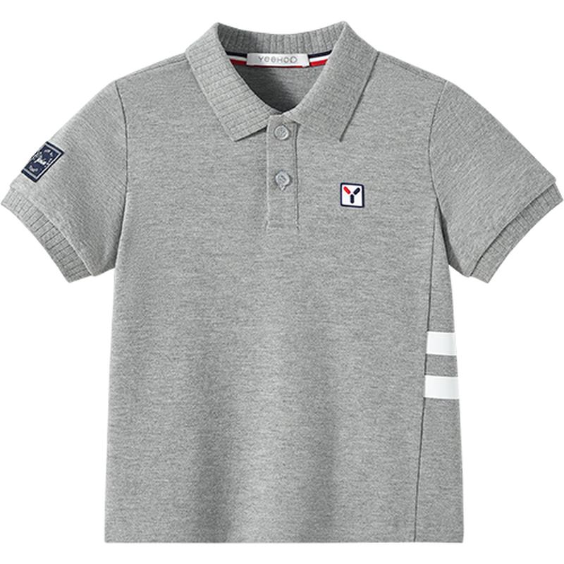 YEEHOO Boys' Cool & Anti-bacterial Short-Sleeve Polo T-Shirt