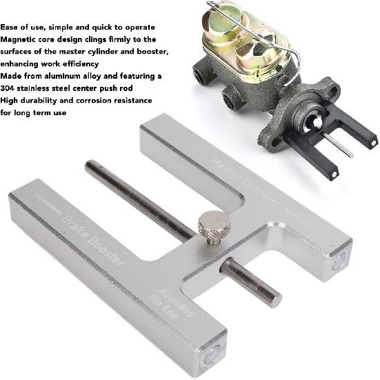 Brake Adjustment Tool, Precision Adjustable Magnetic Core Brake Booster Regulator for Classic Car Restoration 1968-1976 DIY Mechanics and