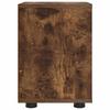 Nightstands 2 pcs Smoked Oak 30.5 x 30 x 43 cm