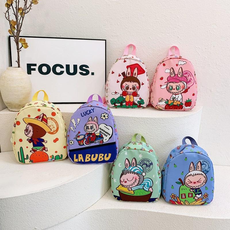 Labubu  School Bag Trend Backpack Bag Children's Cute Fun Casual Backpack New Fashion Little Girl Cute Cartoon