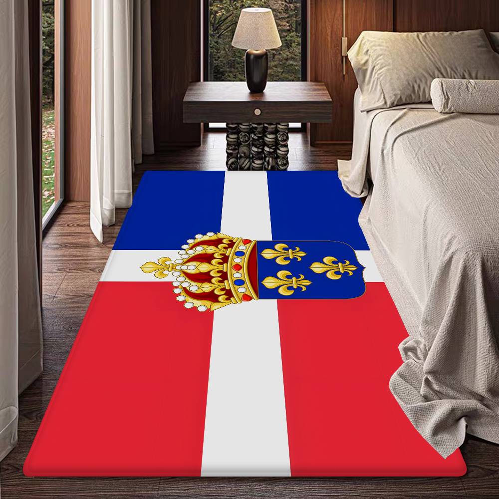 Napoleon Coat Of Arms Bathroom Mat Retro Multiple Choice Living Room Kitchen Rug Non-Slip Bedside Mats
