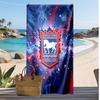 Ipswich Town Fußball Druck Strandtuch, Großes Weiches Schnelltrocknendes Handtuch für Strand Camping Schwimmen