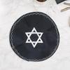 Embroidered Kippa Hat for Men Breathable Israel Yarmulke Hat for Synagogue Event