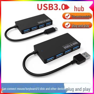 Ultradünner 4-Port USB 3.0 High-Speed Splitter Hub