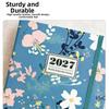 English A5 Agenda Planning Notebook Flower Design To-do List Notebook Diary Writing Pads  Business