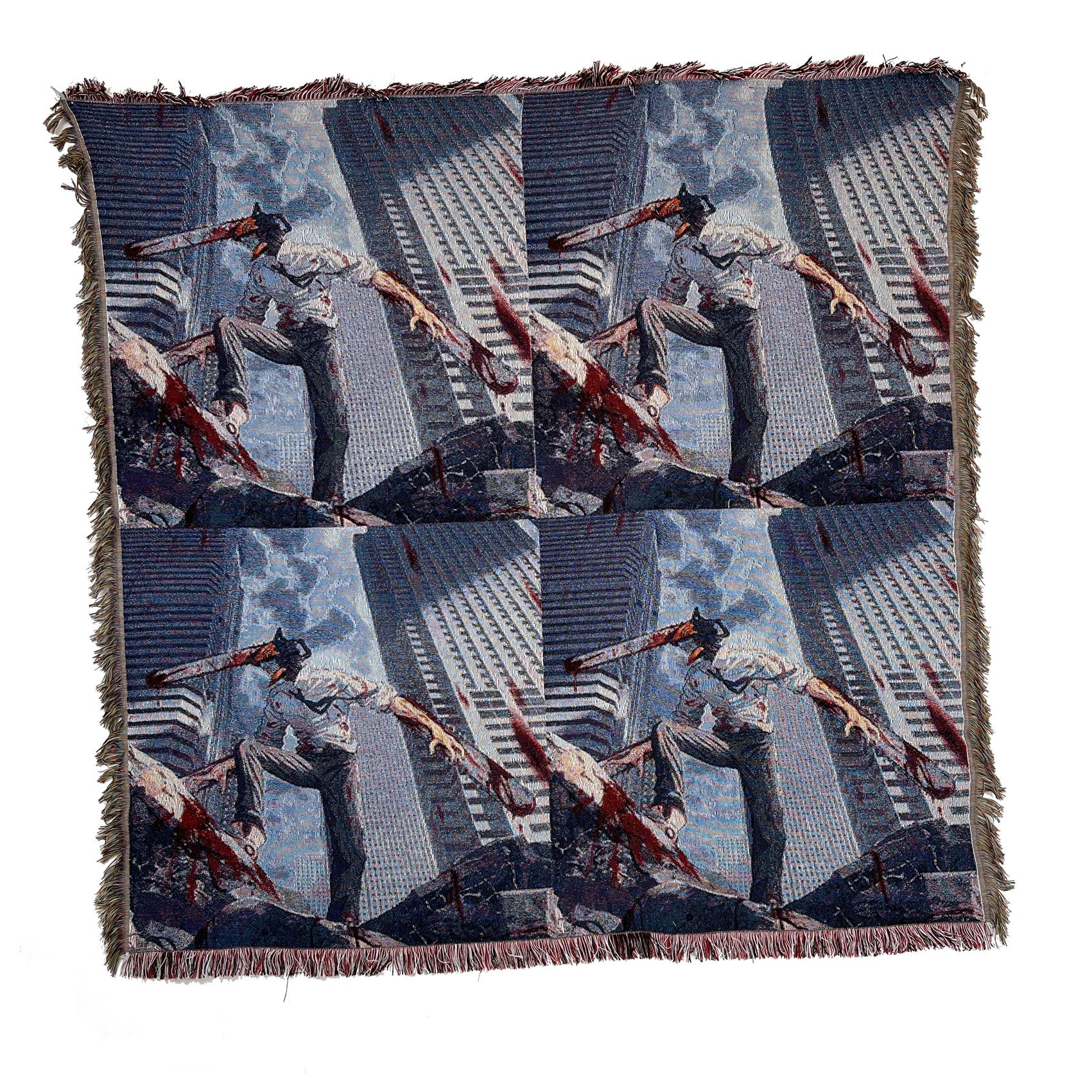 Custom Woven Blanket Anime Tapestry Custom Throw Blanket Tapestry Hooedie 90*90cm