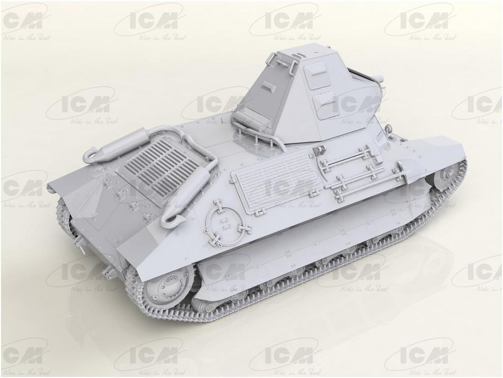 ICM ICM German Army Plastic Model 35110 1/35 Sd.Kfz.247 Ausf.B