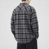 Z974 Retro Japanese Men's Loose Plaid Shirt - Spring/Summer Casual Work Jacket