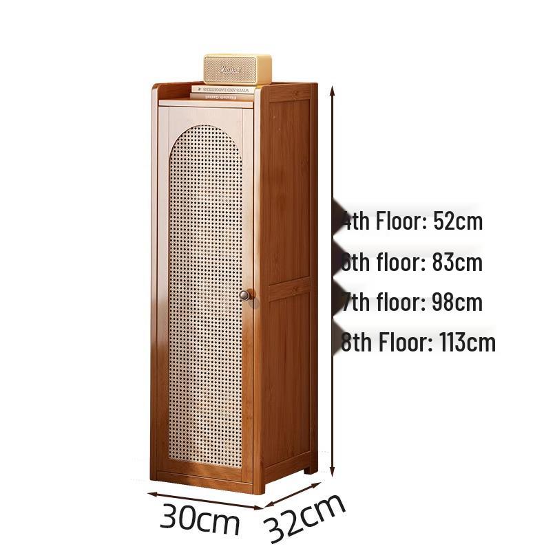 Large Capacity Narrow Vertical Shoe Cabinet for Entryway