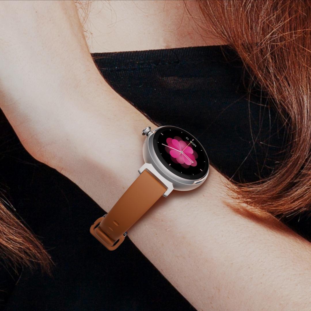 Rainbuvvy DM70 Смарт-часы AMLED Женские красивые наручные часы с поддержкой IP68 — фото 12