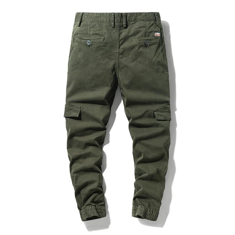 New Autumn and Winter Tooling Trousers Versatile Loose Multi-pocket Leggings Casual Harlan Pants Pants