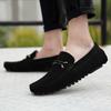 Large Size 45 46 Penny Loafers Men Slip On Flats Suede Leather Casual Shoes Man Moccasins Mens Driving Shoes Zapatos De Hombre