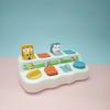 1 Stück Tier-Pop-Up-Spielzeug mit Peekaboo-Schaltern, Frühe pädagogische Lernaktivität für Kleinkinder Baby kognitives Training