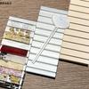 Nagel Folie Opbergdoos 10 Vakjes Plastic Transferpapier Organizer Transparante Kleur Folie Rolhouder Stofdicht Manicure Benodigdheden