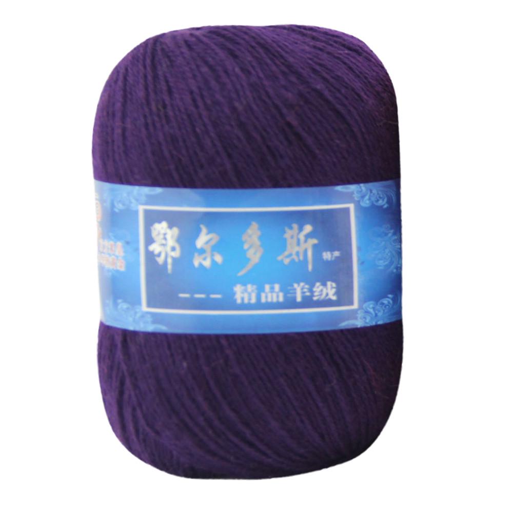 Hilo de Cachemira suave tejido a mano, hilo de lana mongol para manualidades, 1 ud.