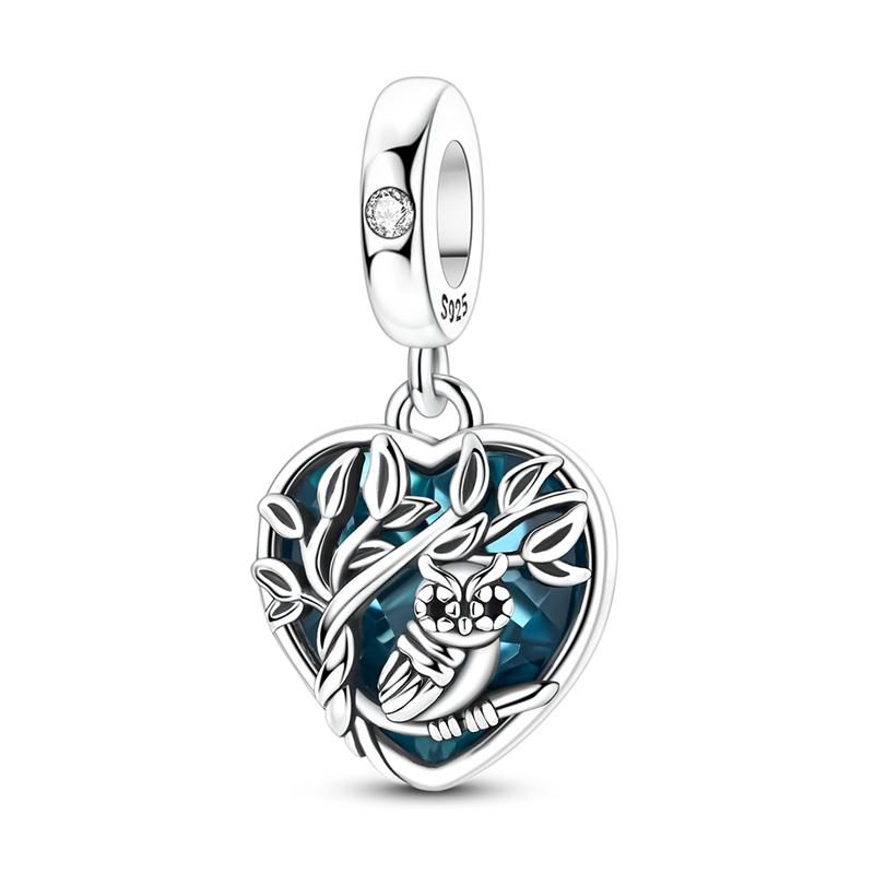 New 925 Silver I Love My Mother The Tree Of Life Charms Beads For Women Fit Bracelet DIY Jewelry Gifts