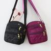 Four-layer Shoulder Bag Nylon Small Phone Bag Casual Zipper Crossbody Bag  Storage Bag