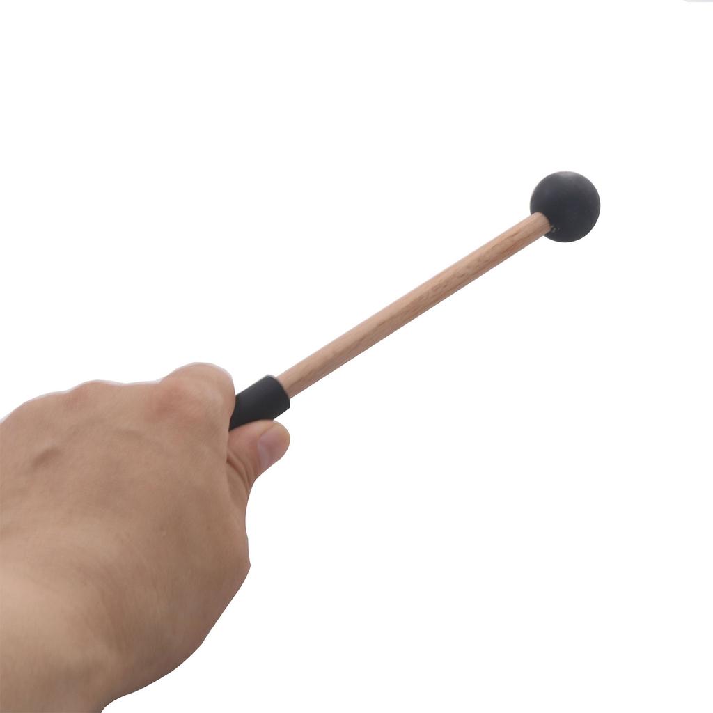 Percussion Mallets Drum Sticks Instrument for w/ Rubber for Head Hand Grip Mallet for Glockenspiel Chimes Music Accompan