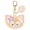 Linabell Sagara Embroidered Fluffy DisneySea Duffy Friends Paw Print Keychain &
