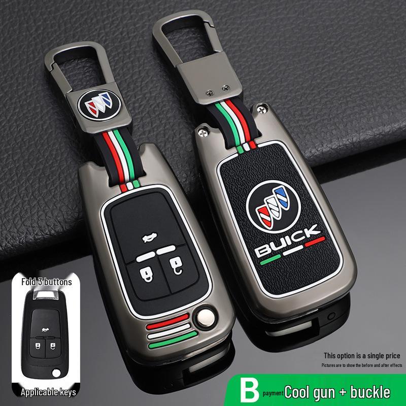 Buick Key Cover for 2021 Excelle GT, Old Regal, Encore, LaCrosse, GL8, and Verano Models