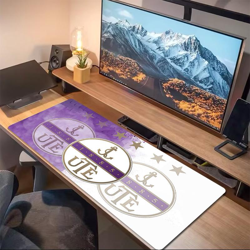 Újpest FC Print Cushion Non-slip Laptop Tablet Big Mousepad XXL Mat Mini PC Playmat With Lock edge