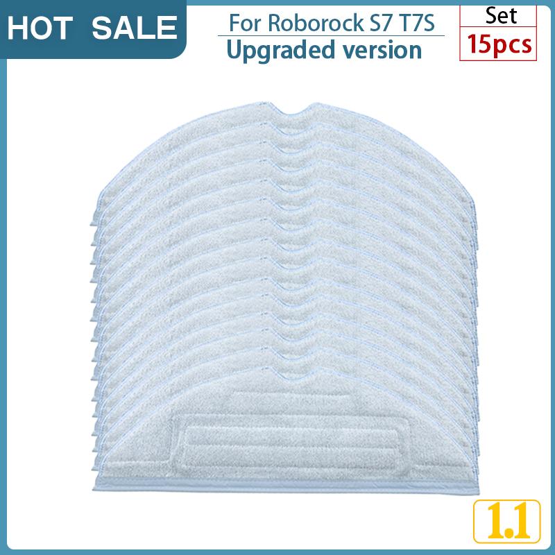 Paño para Mopa Roborock S7 MaxV Ultra / S7 Accesorios robot Aspirador lavable Limpieza Trapo Desechable Piezas de Repuesto